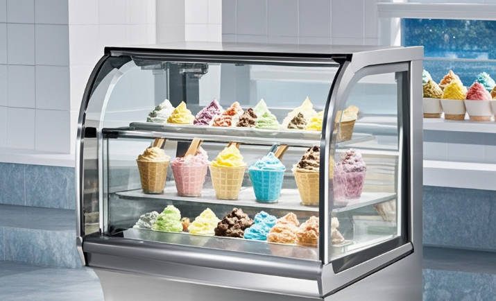 Ice cream cabinet